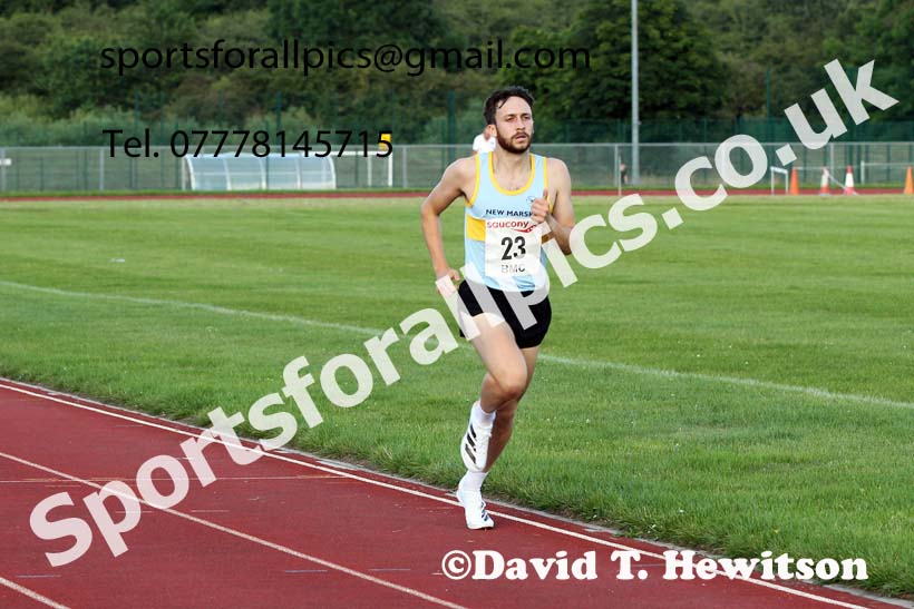 BMC 1500 metres, BMC, Chester le Street, July 19th. Photo: David T. Hewitson/Sports for All Pics